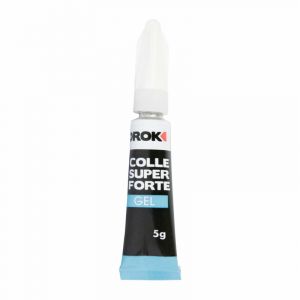OROK - Colles universelles, Colles fortes - Colle super forte instantanée 5g, colle cyanoacrylate en gel super forte 5g - En tube de 5g - Convient à tous types de bricolages ou réparations