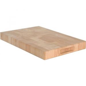 Image de T&g Woodware T&G - PLANCHE EPAISSE HEVEA 38 CM