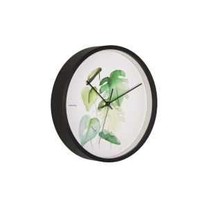 Present time Horloge ronde Botanical 26 cm Eucalyptus - Vert jungle