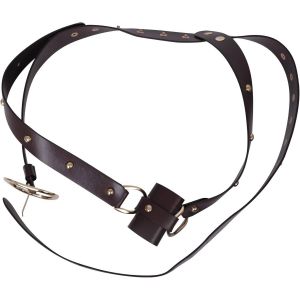 Ruedelafete Ceinture porte-&eacute;p&eacute;e marron