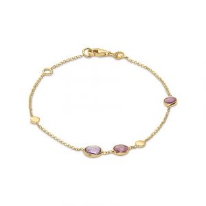 CHRIST - Armband 375er Gelbgold Armbänder & Armreife 1 ct Damen (298.99 / 1 ct)