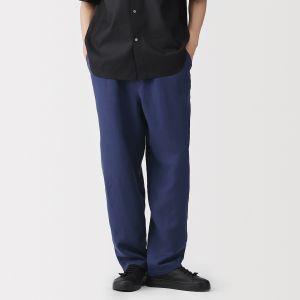 Pantalon confortable en lin et lyocell pour homme