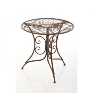 Table de Jardin Ariano, Marron antique