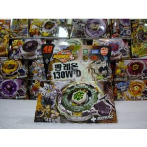 Image de Tomy Toupie Beyblade Metal Fury 4D : Fang Leone (évolution de Rock Leone)