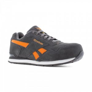 Reebok Baskets de s&eacute;curit&eacute; Basses Grise et Orange Classic Work S1P SRC 42 - Gris/Orange