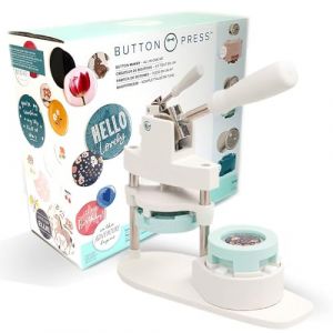 We R Memory Keepers 661104 Button Press Bundle, white