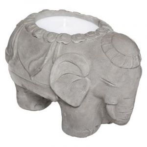 Image de Bougie Parf ée "Éléphant" 180g Citronnelle Prix