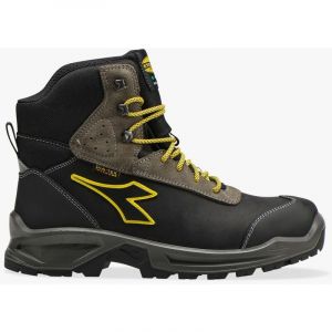 Diadora Chaussures de sécurité Hautes S3 imperméables thermo-isolantes SPORT DIATEX HIGH Noir / Jaune 44