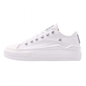British Knights Femme Kaya Flow Low Basket, Blanc, 40 EU