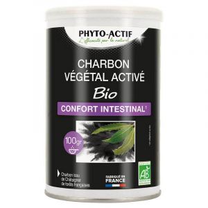 Image de Phyto-Actif Complément Alimentaire Charbon Végétal Confort Intestinal - Le Pot De 100g