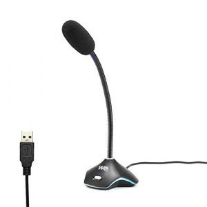 Gamium WE microphone gamer RGB USB avec touches de contr le de volume,15 modes