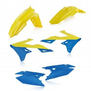 Image de Acerbis Kit plastiques COULEUR BLEU/JAUNE