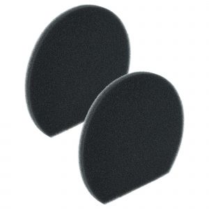 Vhbw 2x filtre compatible avec Bosch BGC05A322, BGC05A320, BGC05AAA2, BGC05AAA1, BGS05A220 aspirateur - Filtre en mousse noir