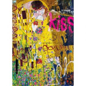 Heye Puzzle 1000 pièces : Rebrush! - Le baiser des amoureux