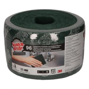 Image de Scotch-Brite Tampon a récurer propre 6MX134MM fibre voir rouleau 3M