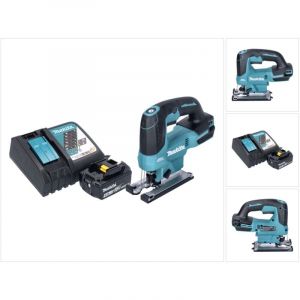 Makita DJV 184 RM1 Scie sauteuse pendulaire sans fil 18 V Brushless + 1x batterie 4,0 Ah + kit chargeur