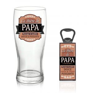 Coffret Cadeau Verre à Bière Modèle Papa