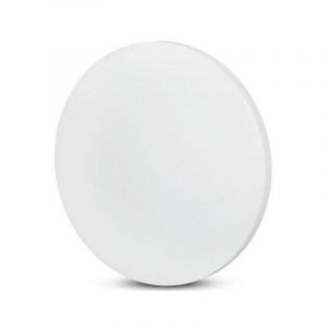 Image de V-TAC 217604 vt-8418-s-n - plafonnier led rond opaque 18w 3/4/6k ip20