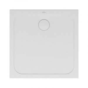 Villeroy & Boch Receveur de douche antid&eacute;rapant 90 x 90 Lifetime Plus Cerasoft c&eacute;ramique blanc - blanc