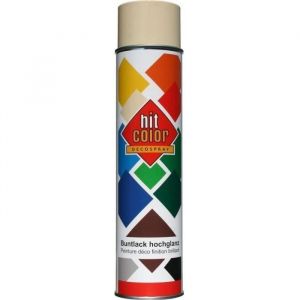 Belton A&eacute;rosol peinture RAL 1015 Ivoire clair brillant 600ML HITCOLOR