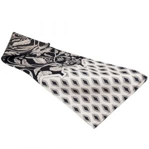 Romimex Chemin de Table Bleu Marine 180 x 30 x 1 cm