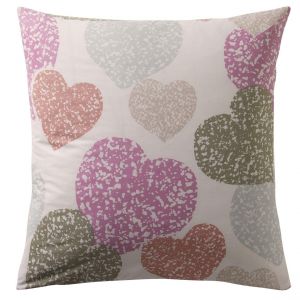 Taie d'oreiller LOVERS FLANELLE - multicolore