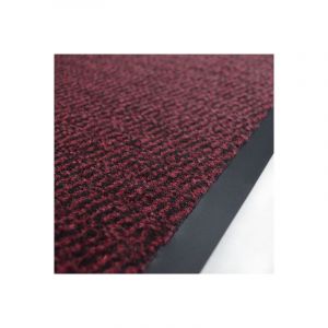 Image de Décoweb Tapis entrée accueil anti-salissures - Rouge - 80 x 120 cm