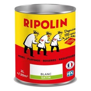 Ripolin Peinture Edition Collector blanc satin 2 L