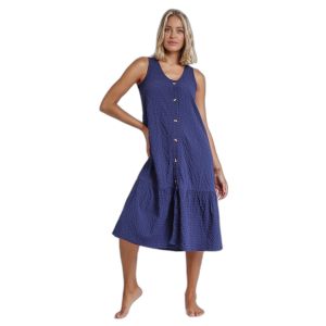 Admas pour femme. Robe longue Palomita blanche Admas