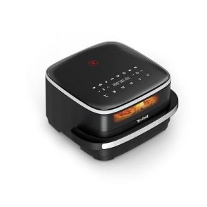 Tefal FW4018 Easy Fry XL Surface Grande friteuse &agrave; air chaud, panier spacieux, fen&ecirc;tre de visualisation, design compact, panneau num&eacute;rique, technologie Extra-Crisp, polyvalente