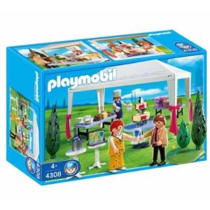 Image de Playmobil 4308 - Invités et tente de réception