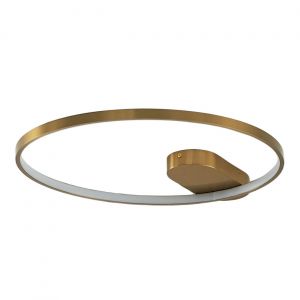 Kosilum Plafonnier en métal doré / laiton 55 cm