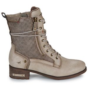 Mustang Bottines Femme 15M0062001, Pointure:39 EU, La Couleur:Blanc