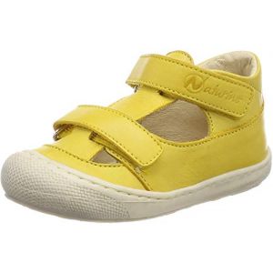 Naturino Sandales enfant PUFFY-Chaussure semi-ouverte en cuir - Couleur 25 - Taille Jaune