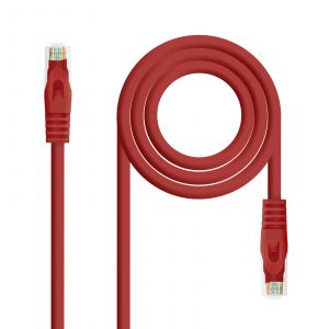 Nano cable C&acirc;ble r&eacute;seau Rj45 Utp Cat6a Lszh Cu Awg24 3m Rouge 10.20.1803-r