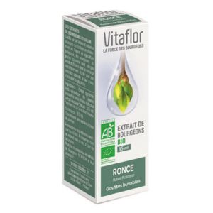 Image de Vitaflor Extrait de bourgeons de Ronce Bio - 15 ml