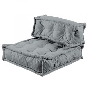 Image de Coussin de sol - lot 95x95 cm Gris clair