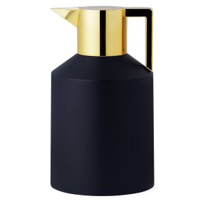 Image de Normann Copenhagen Pichet thermos Geo 1,5 l Noir-Doré