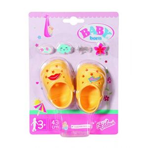 Image de Zapf Creation BABY born- Épingles à Chaussures pour bébé-Jaune-43 cm, 829639, Jaune