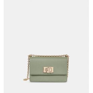 Furla Mini sac besace crossbody 1927 cuir Vert - Couleur Vert - Taille Taille unique