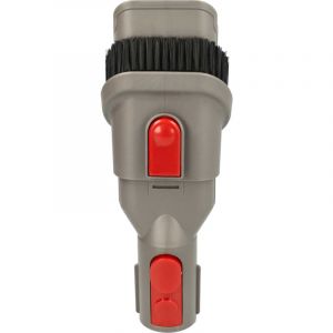 Vhbw Brosse combinée 2-en-1 Brosse pour meubles Pinceau suceur compatible avec Dyson V11, V10 Absolute, V10 Total Clean aspirateur - 7,7cm