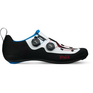 Image de Fizik Transiro Infinito R1 Knit - Chaussures - blanc/noir 45 Chaussures de cyclisme triathlon