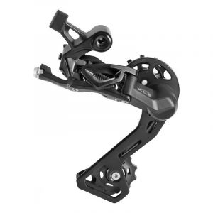 Dérailleur arrière VTT Microshift XLE 10/11V chape moyenne noir
