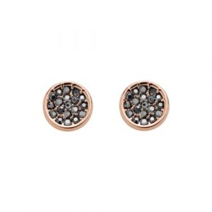 Fossil Boucles D'Oreilles Pour Femmes, Boucles D'Oreilles En Laiton Rose 8mm, JOA00530791