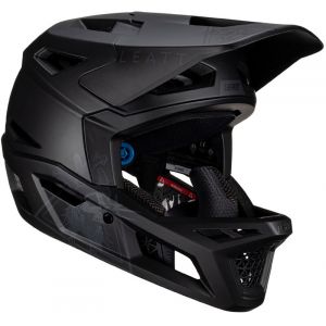 Leatt MTB Gravity 4.0 Helmet 2023 - Stealth} - XL}, Stealth}