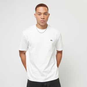 Lacoste Pour homme. T-shirt ? coupe classique en tricot de coton blanc