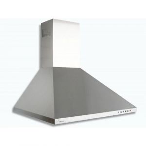 Hotte Décorative Murale Akpo WK-4 Classic Eco 51dB 450m³/h Sur le Mur Acier Inoxydable