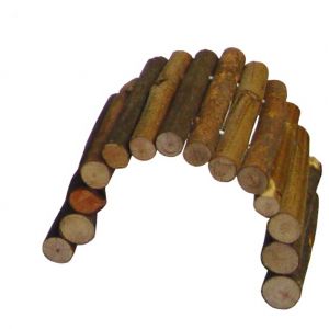 Rongis Pont Flexible en Bois pour Hamster et Souris - 22cm