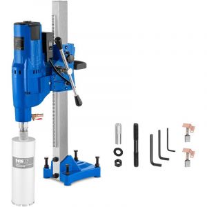 MSW Carotteuse diamant Perceuse diamant 3900W 580tr-min Diamètre de perçage max 205mm Refroidissement par eau -DDM205