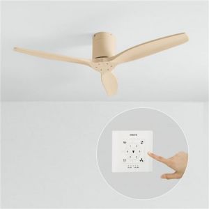 WIND CALM - Ventilateur de plafond silencieux 40W avec pales techniques en ABS de différentes tailles